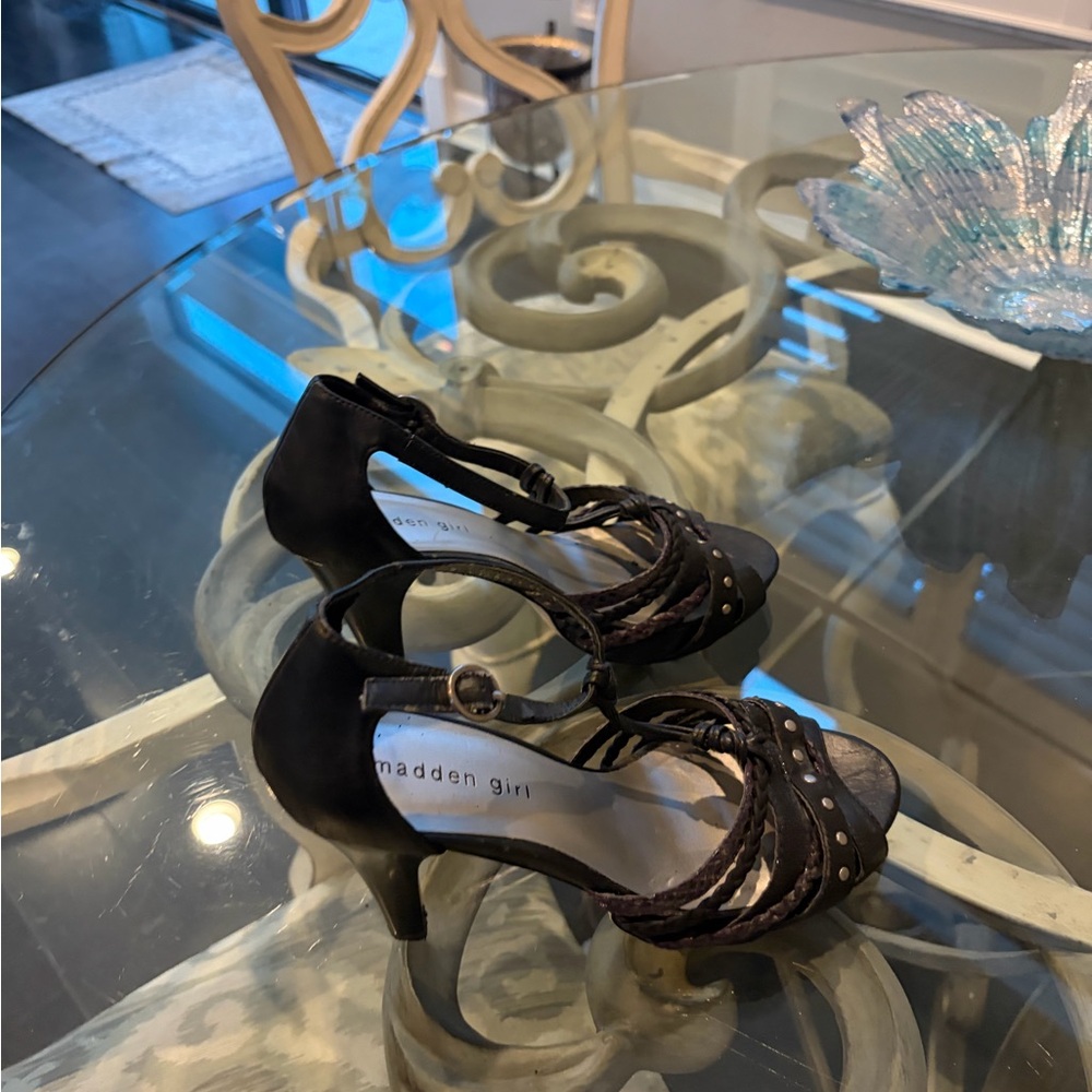 Madden Girl Elegant Black Heels